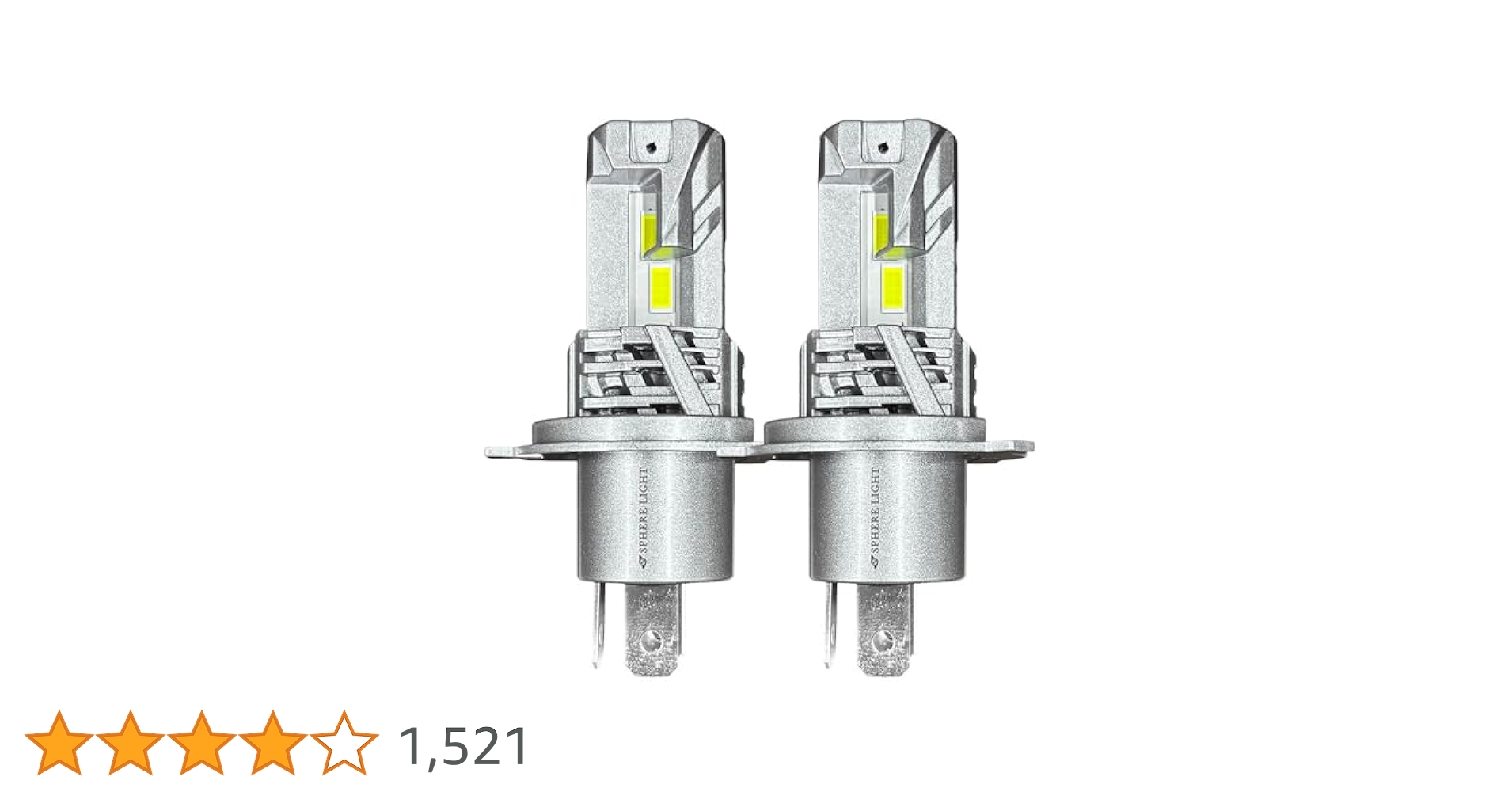 Amazon | スフィアライト H4 Hi/Lo LED ヘッドライト 新基準